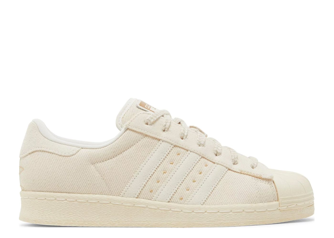 Adidas superstar 80s w cream hotsell brown cream brown off white