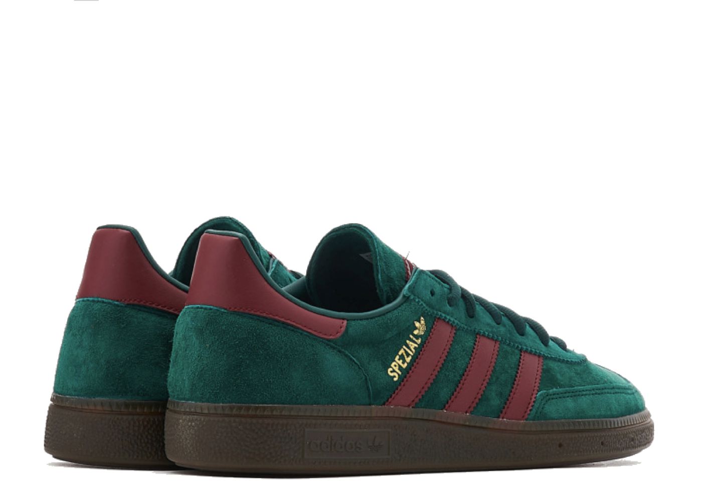 Adidas spezial cheap green and orange