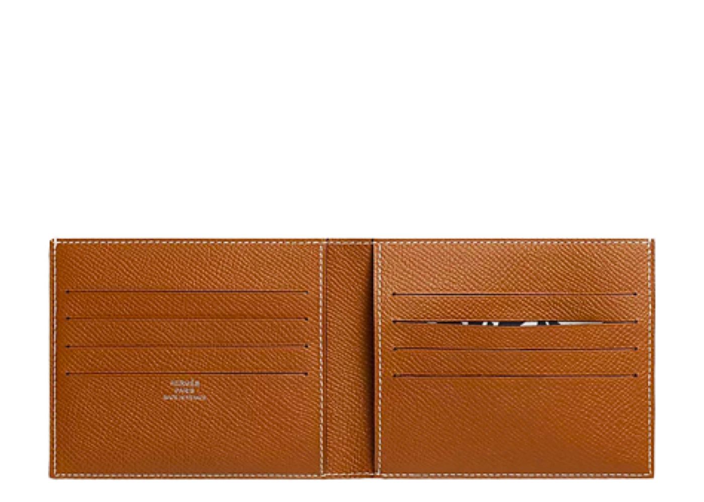 Hermes Citizen Twill Leather Card Holder 