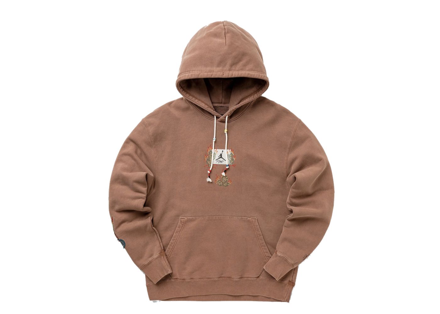 Beli Travis Scott x Jordan Flight Graphic Hoodie Archaeo Brown | Kick Avenue