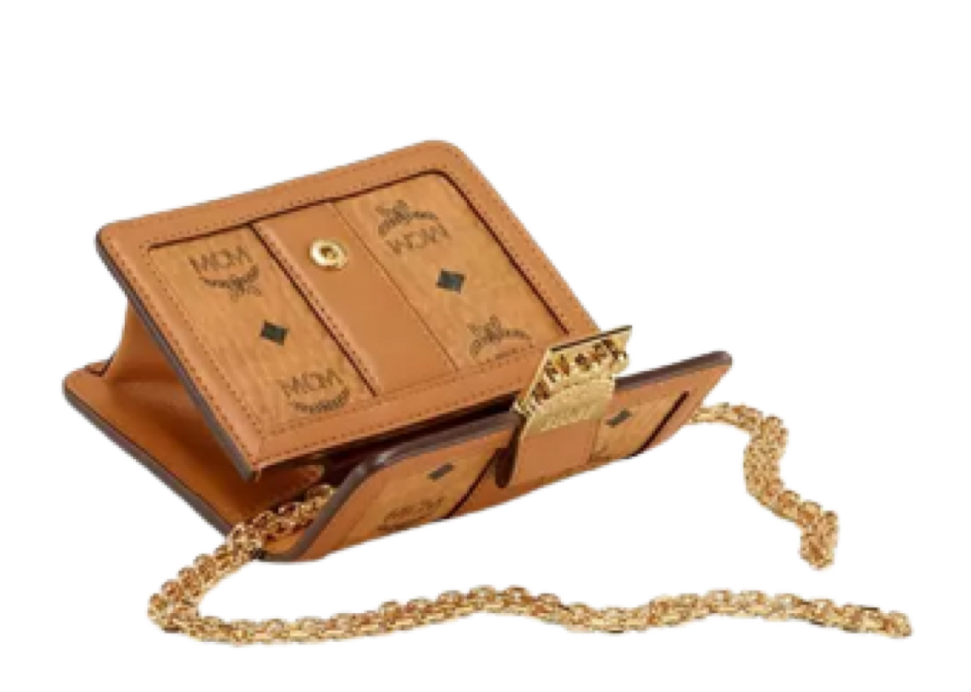 Mcm mini discount wallet on chain