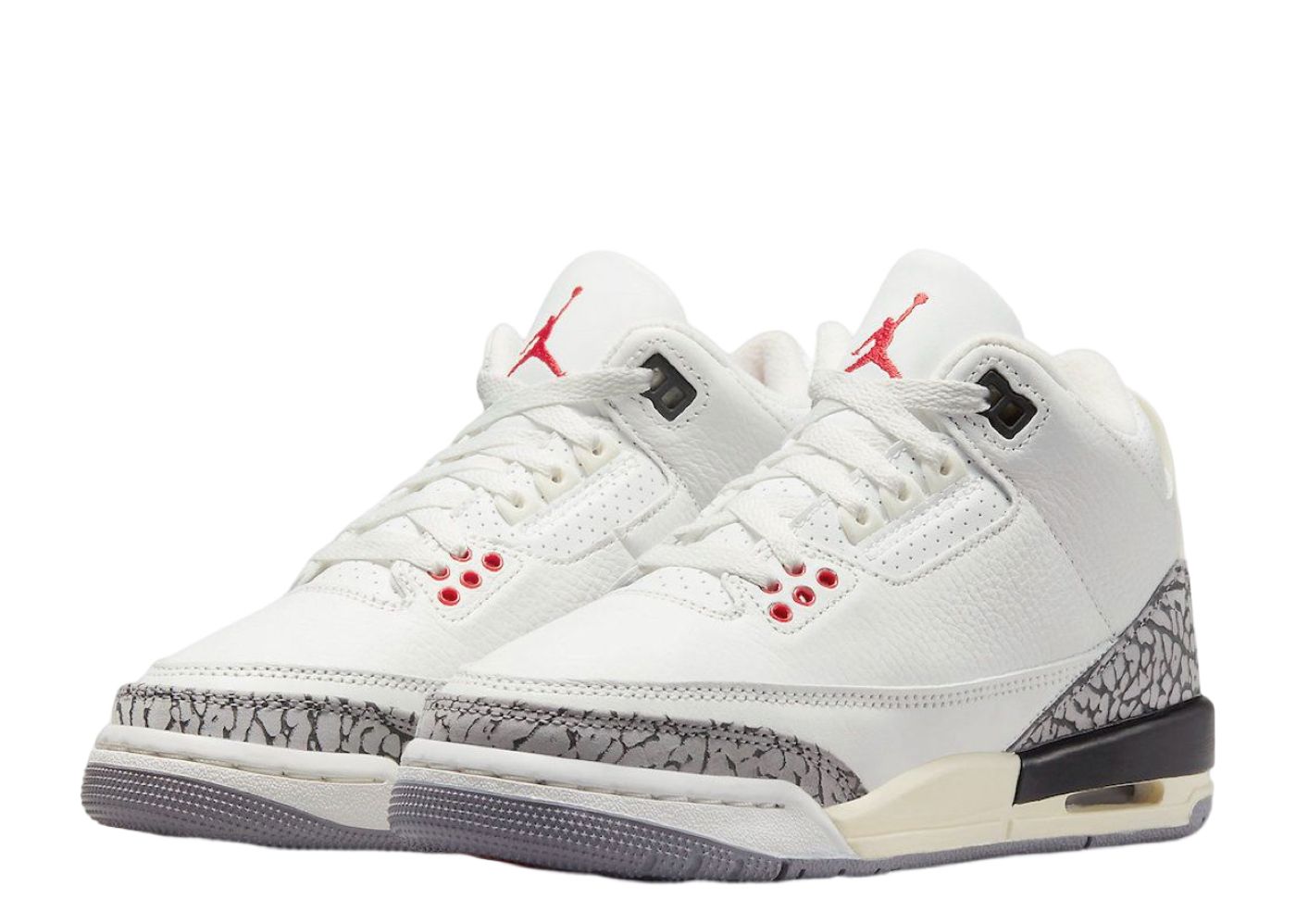 Beli Jordan 3 Retro White Cement Reimagined (GS) | Kick Avenue