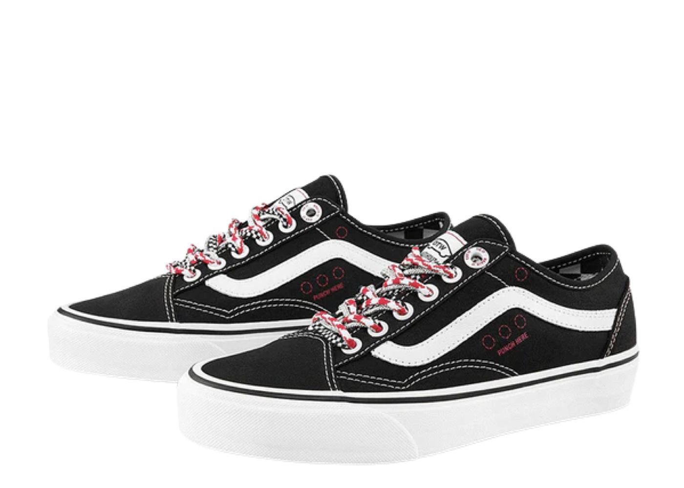 Beli Vans Old Skool Tapered Black White Kick Avenue