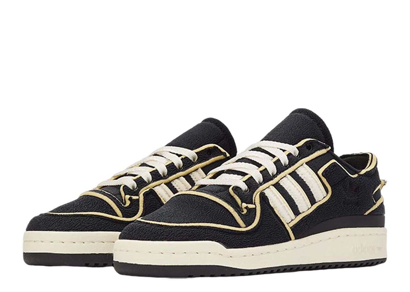 adidas forum 84 low premium black cream & yellow