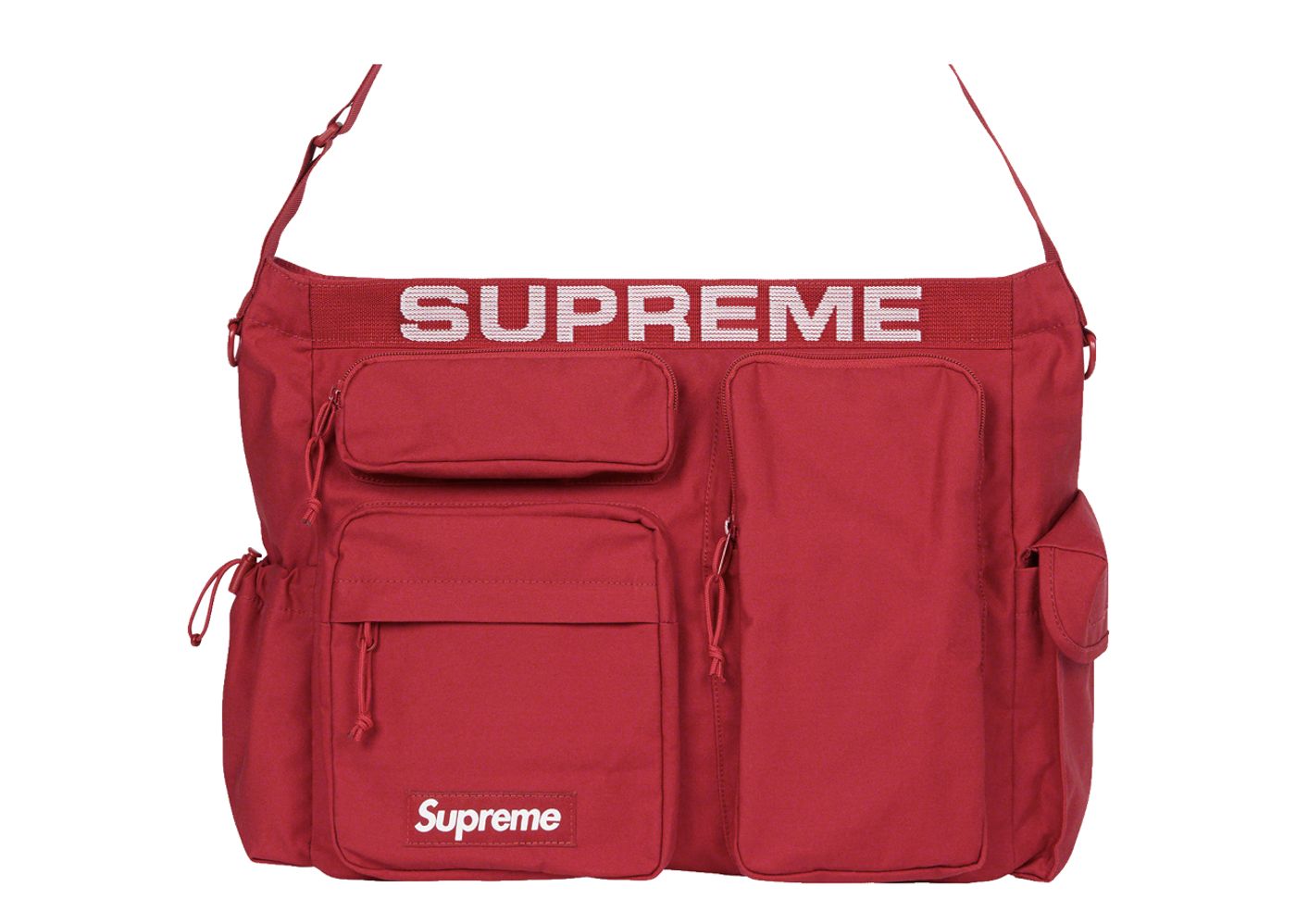 Supreme Field Messenger Bag Red | Kick Avenue