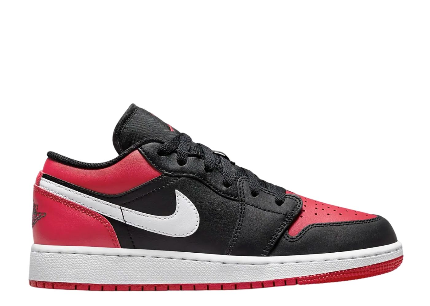 Beli Air Jordan 1 Low Alternate Bred Toe (GS) | Kick Avenue