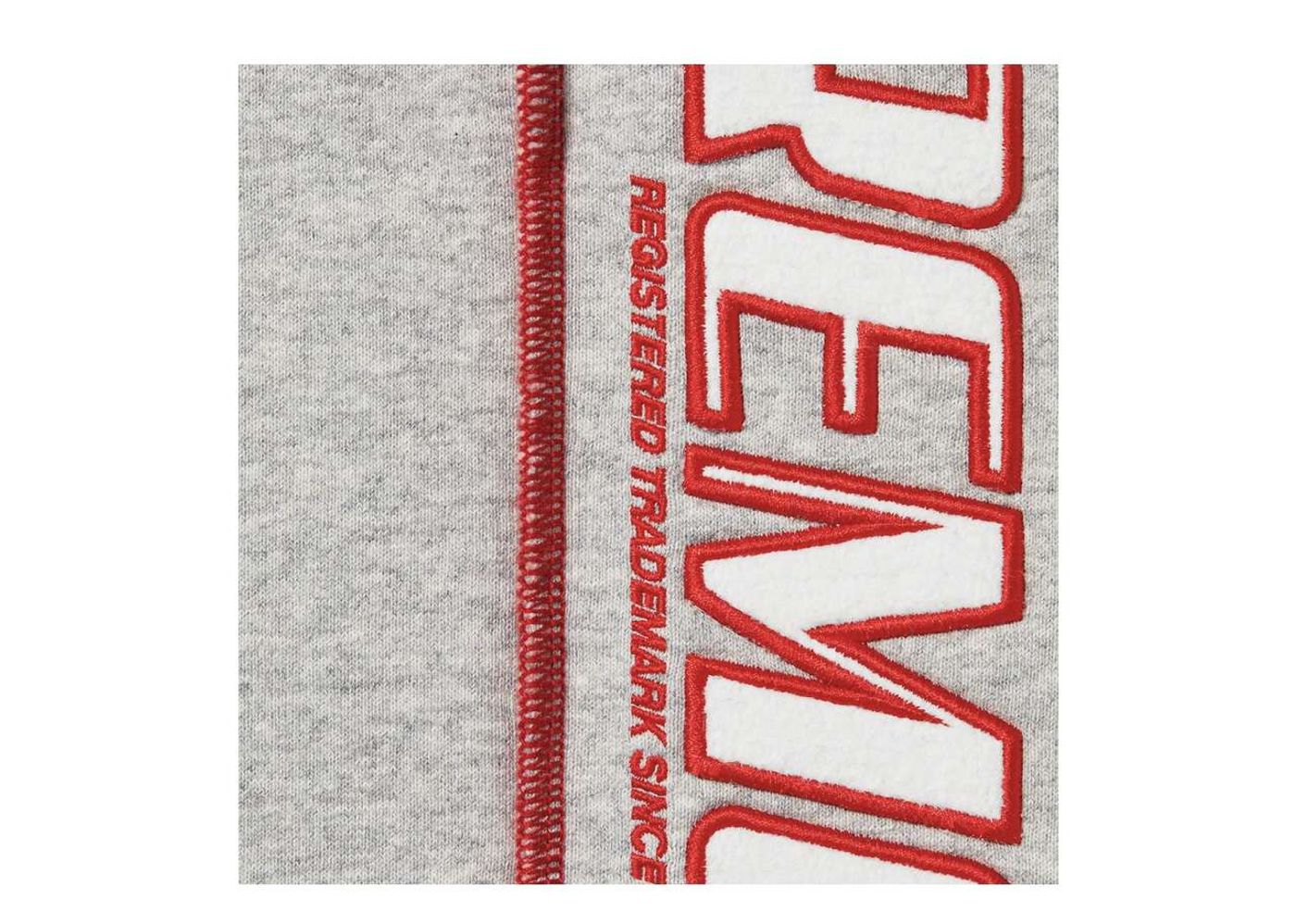 SALEセール SUPREME Supreme Grey Heather Coverstitch Coverstitch