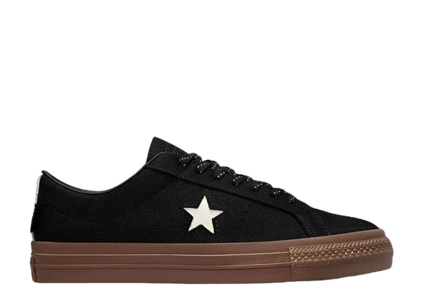 Black converse with gum cheap sole