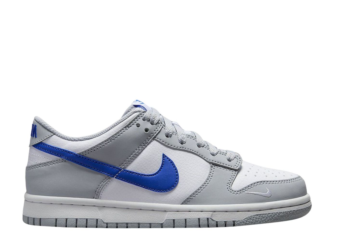 Nike Dunk Low Mini Swoosh Wolf Grey Game Royal – Sneakers Daddy