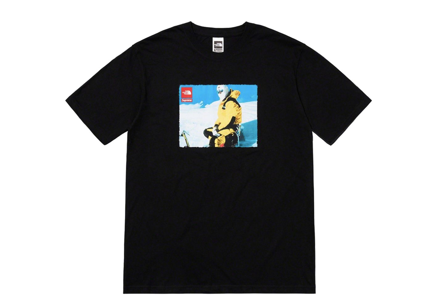 Supreme the north face photo tee shop black