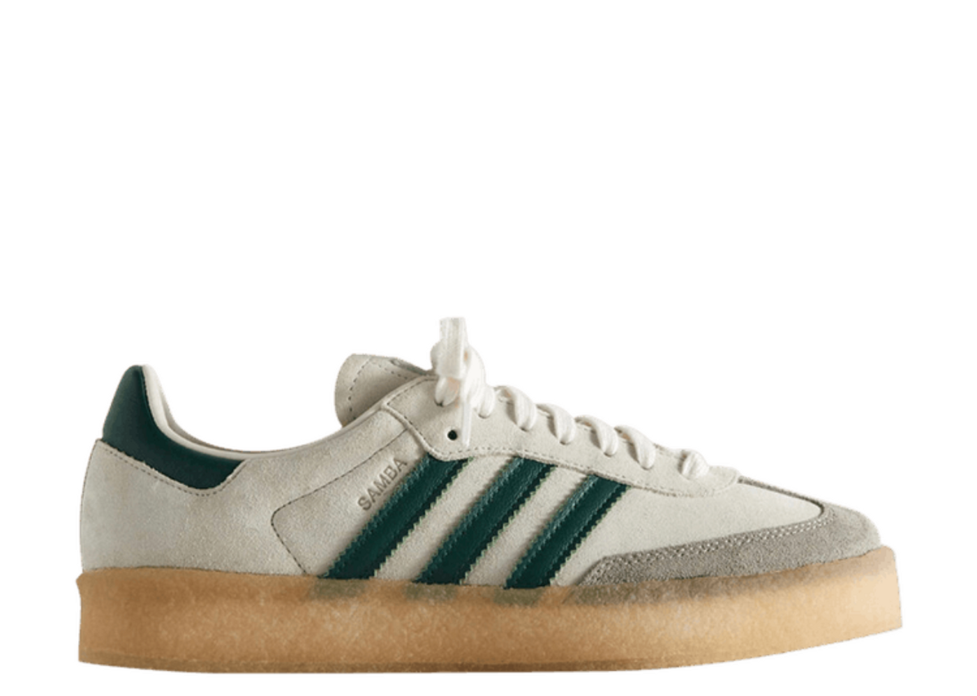 Adidas Clarks 8th Street Samba by Ronnie Fieg Chalk White Green