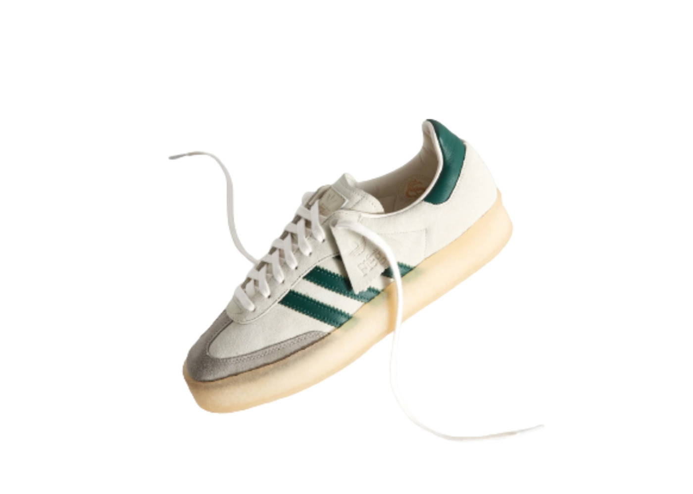 Adidas Clarks 8th Street Samba by Ronnie Fieg Chalk White Green