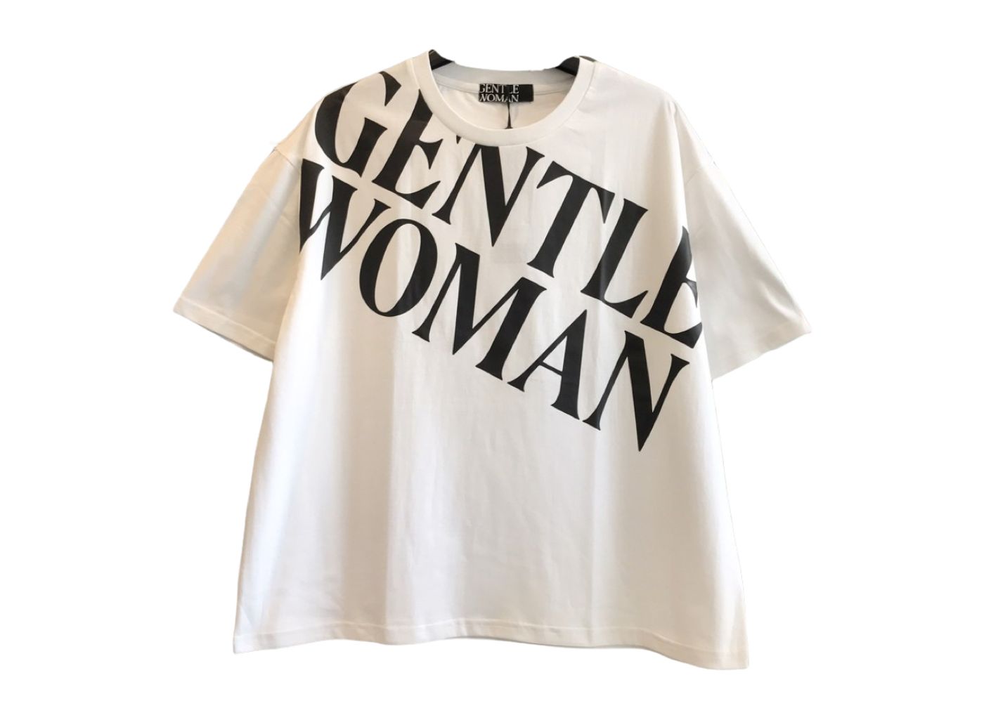 Beli Gentle Woman Oversize T-Shirt White | Kick Avenue