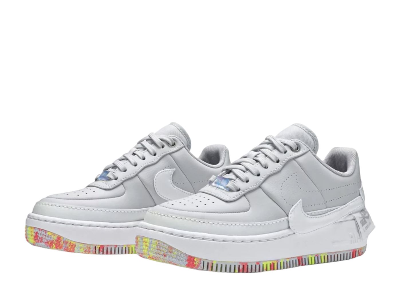 Nike grey air clearance force 1 jester