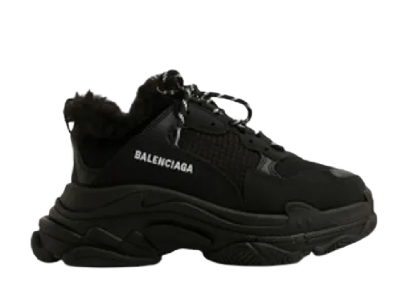 Fake black outlet balenciaga triple s