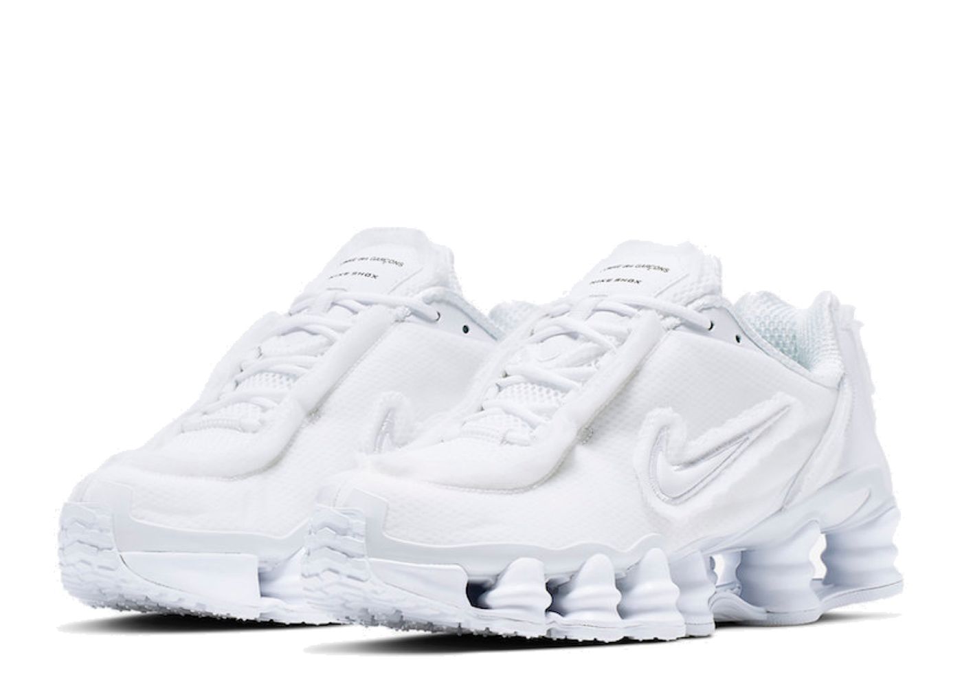 Beli Nike Shox TL Comme des Garcons White W Kick Avenue