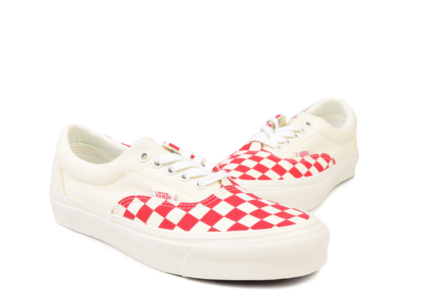 Beli Vans Era CRFT Podium Checkerboard Racing Red Kick Avenue