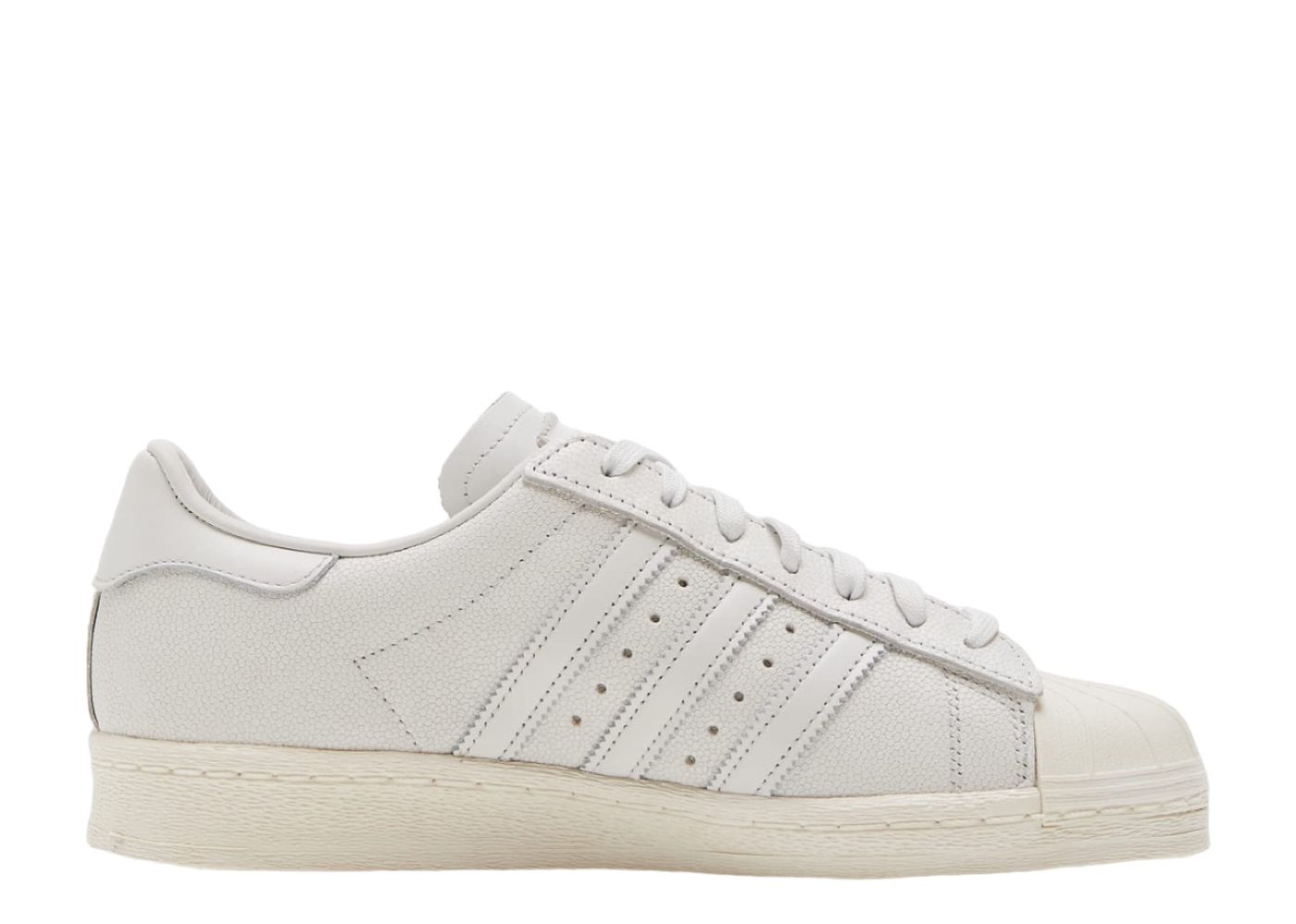 Adidas superstar chalk on sale white size 4