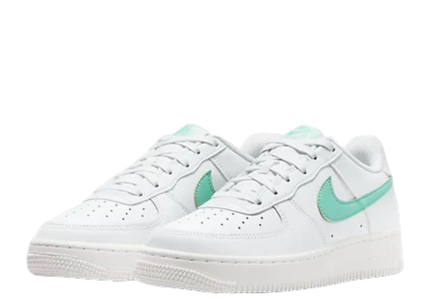 Nike air force 1 sby clearance collection white green emerald green