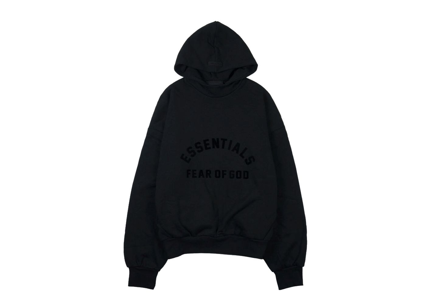 Fear of God Essentials Hoodie Jet Black