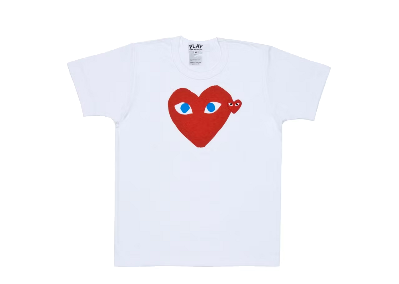 Cdg red outlet heart