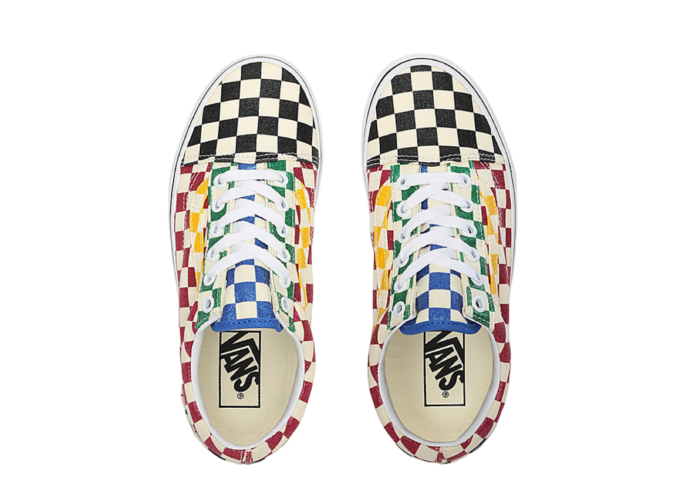 Vans old skool outlet checkerboard harga