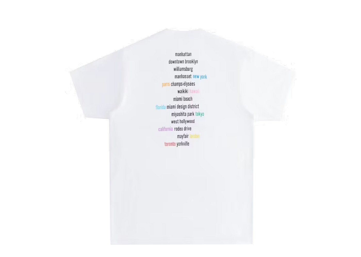 Beli Kith Treats London Café Tee Men's White | Kick Avenue