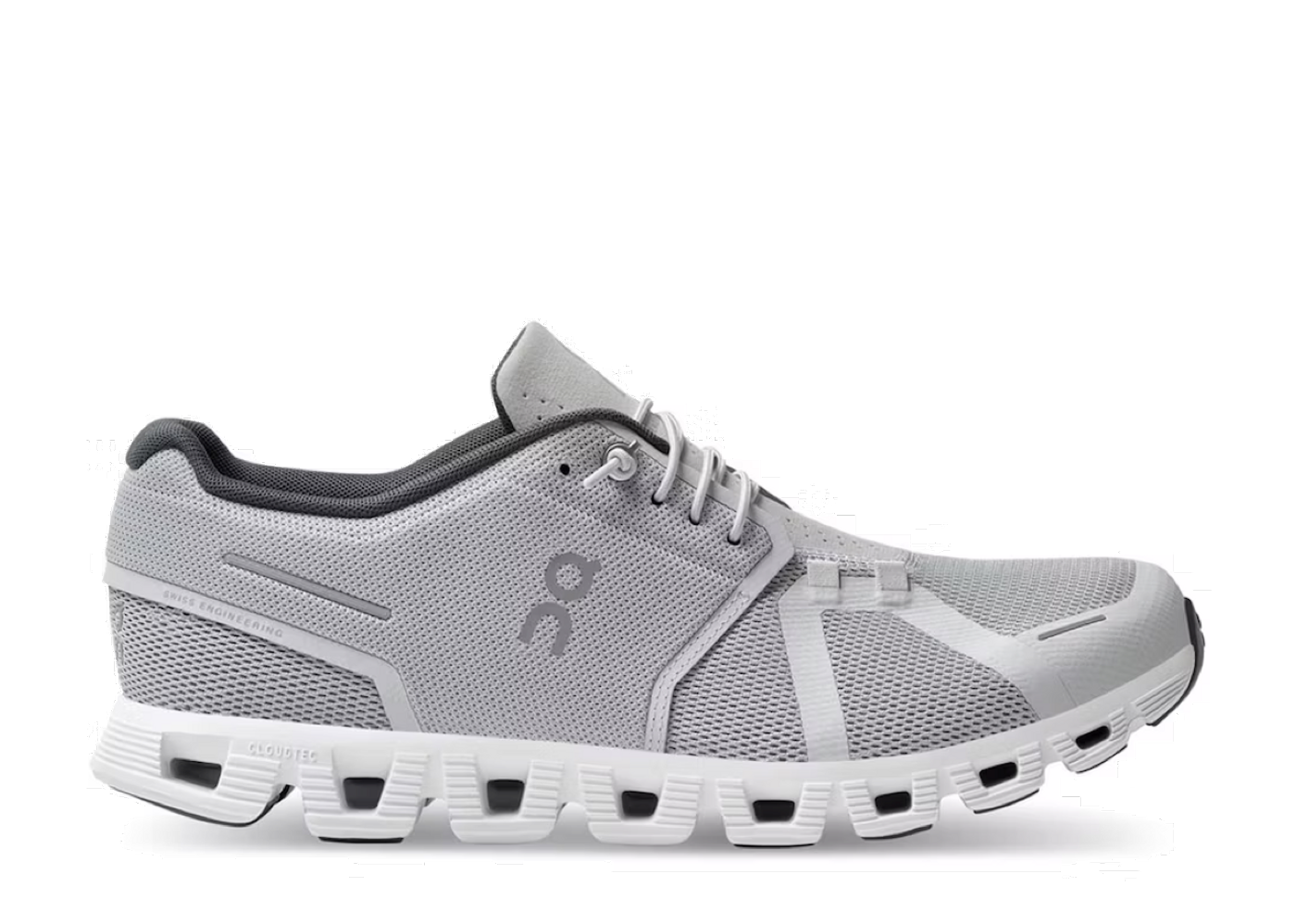 Beli On Running Cloud 5 Glacier Grey White