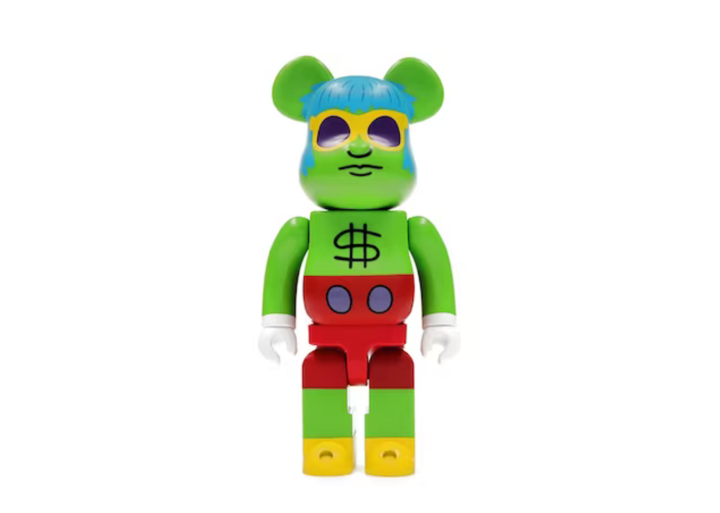 Beli Bearbrick Keith Haring Andy Mouse 400% | Kick Avenue