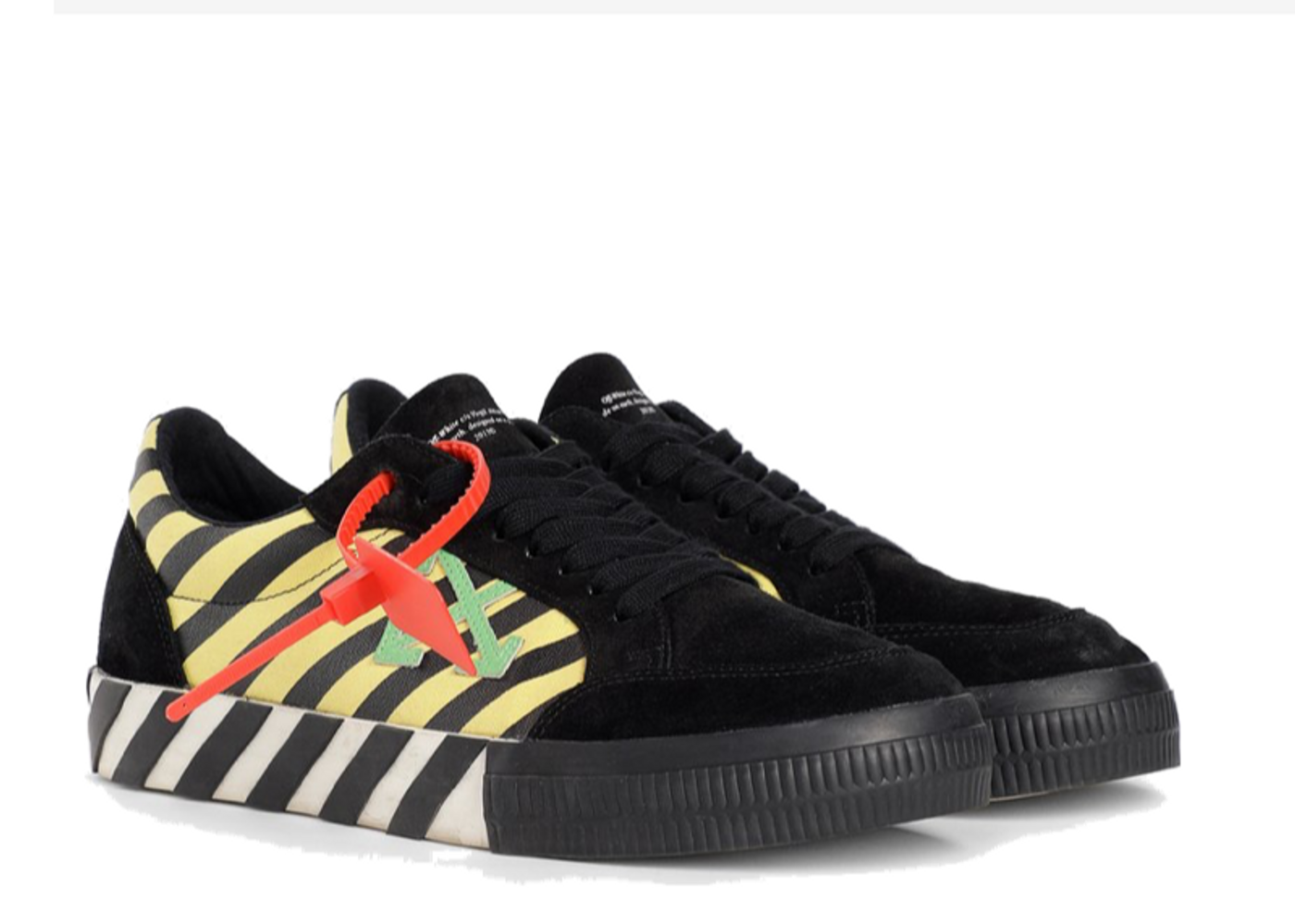 Off white vulc 2025 low black yellow green