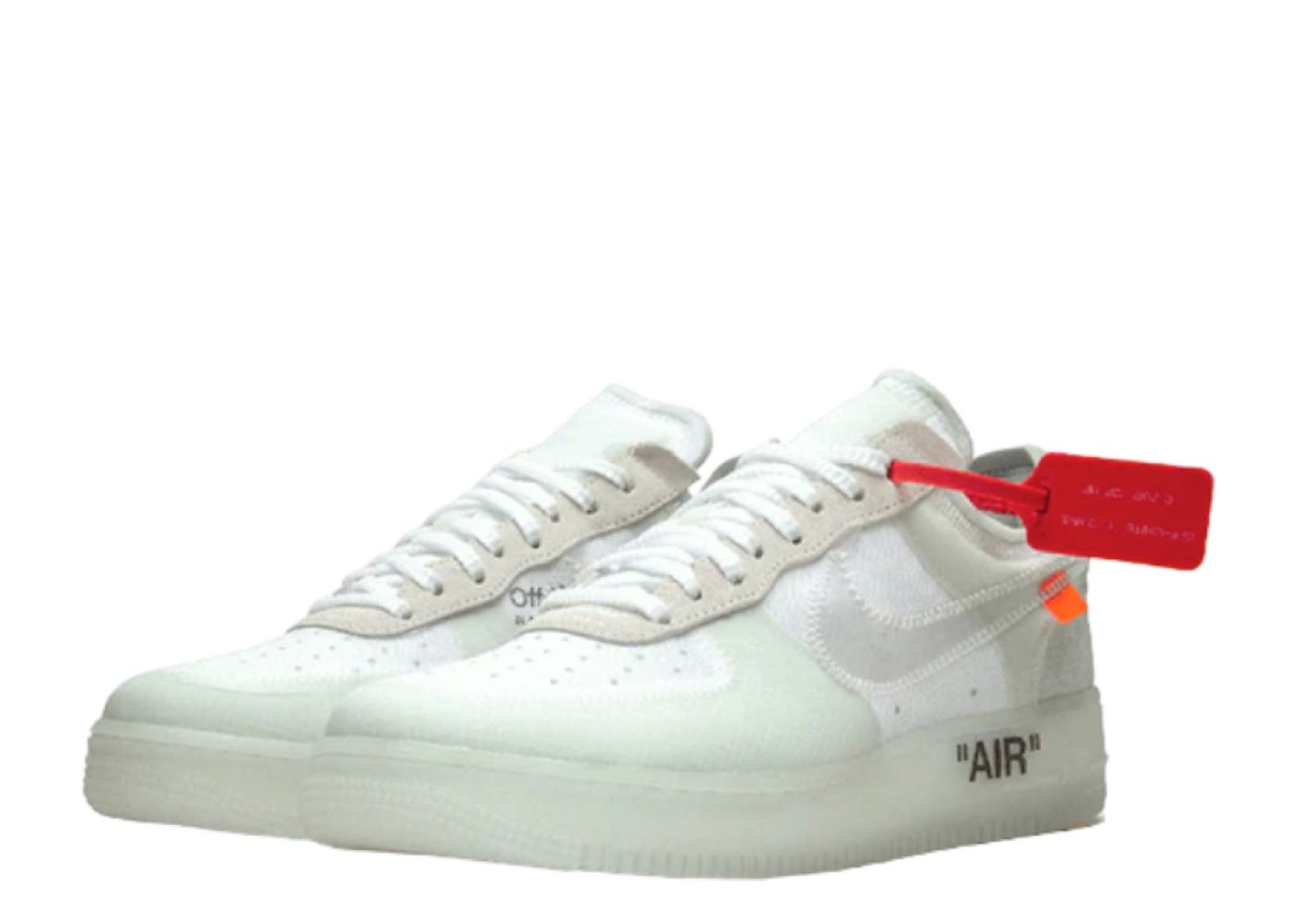Nike Air Force 1 Low Louis Vuitton Virgil Abloh White Red – YankeeKicks  Online