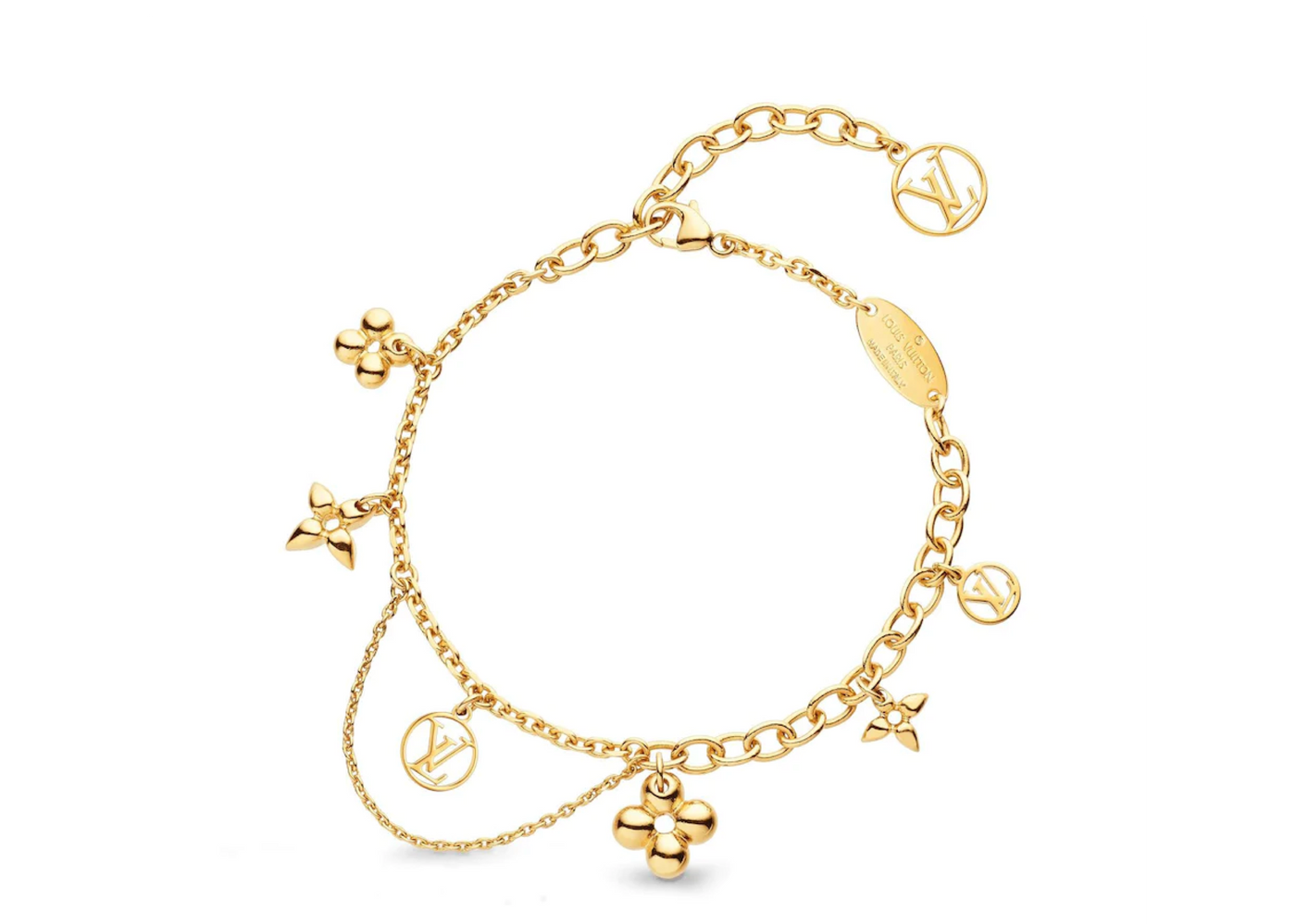 Louis Vuitton Gold Blooming Supple Bracelet, ModeSens
