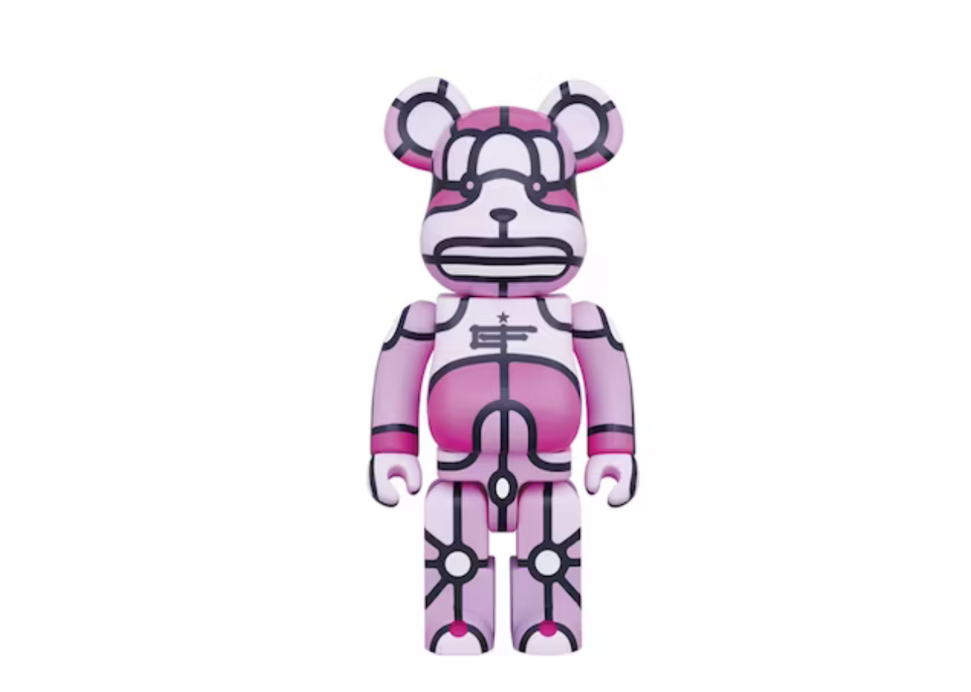 Bearbrick x XLARGE x David Flores 400% Purple | Kick Avenue