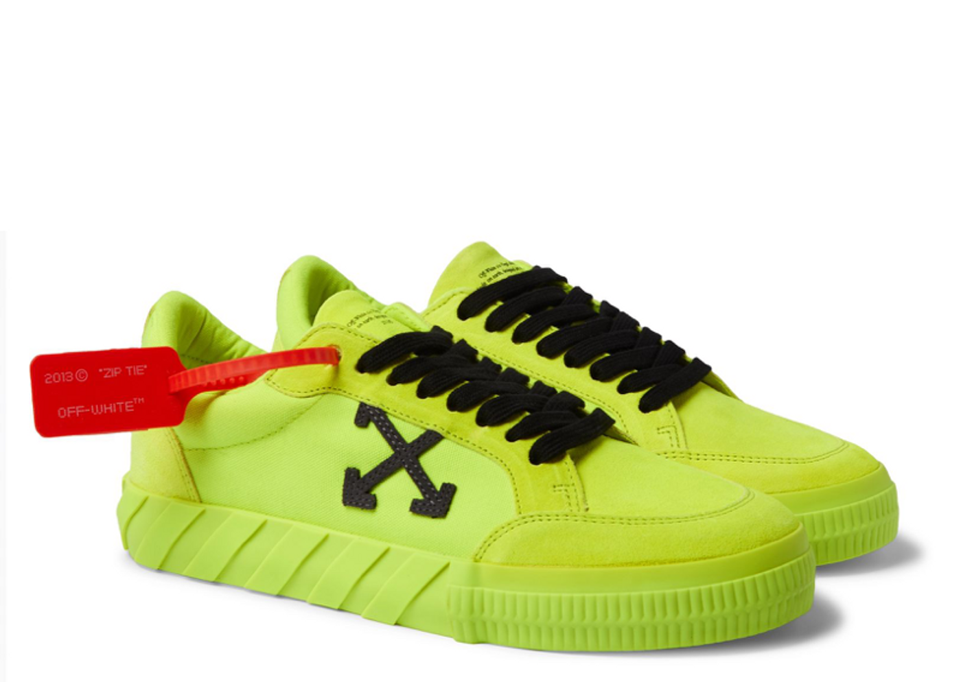 Beli Off White Vulc Low Fluo Yellow Kick Avenue