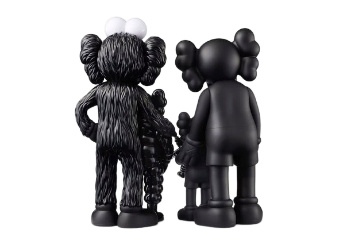 Beli KAWS Family Vinyl Figures Black | Kick Avenue