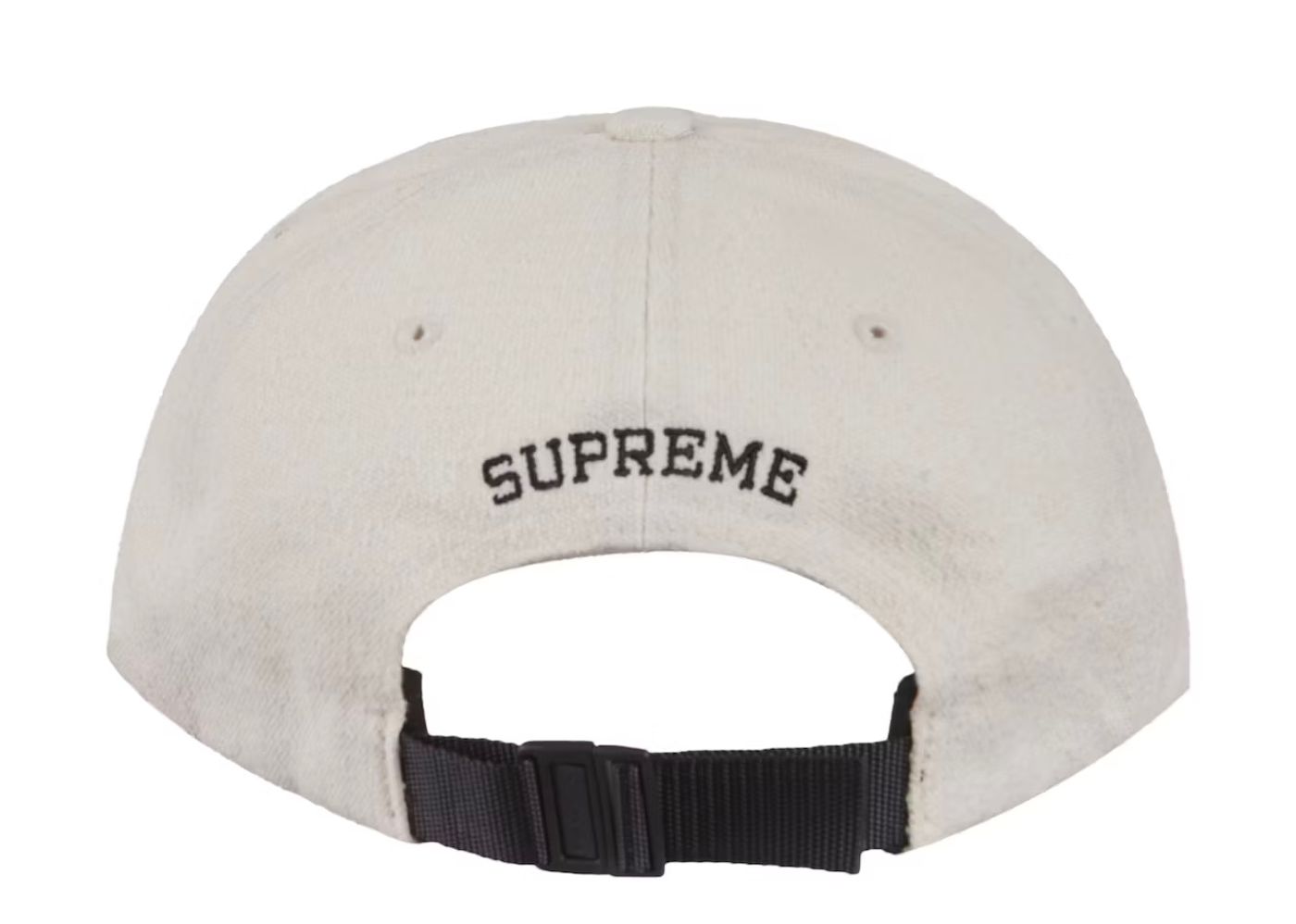 Supreme Classic Logo 6-Panel (SS23) Cream | Kick Avenue