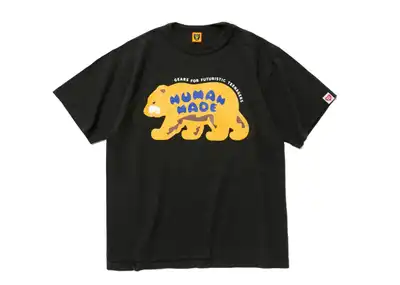 Beli Human Made x KAWS Graphic T-shirt Black | Kick Avenue