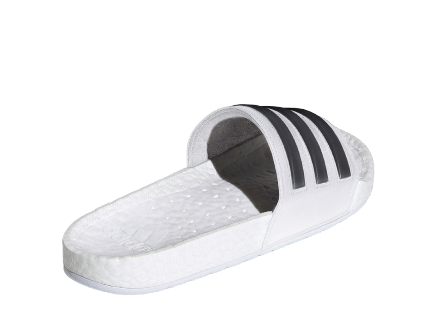 Adilette boost slides white best sale