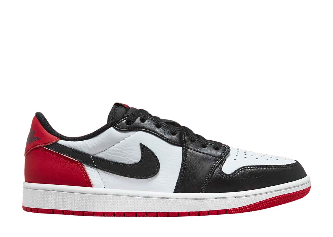 Beli Air Jordan 1 Retro Low OG Black Toe | Kick Avenue