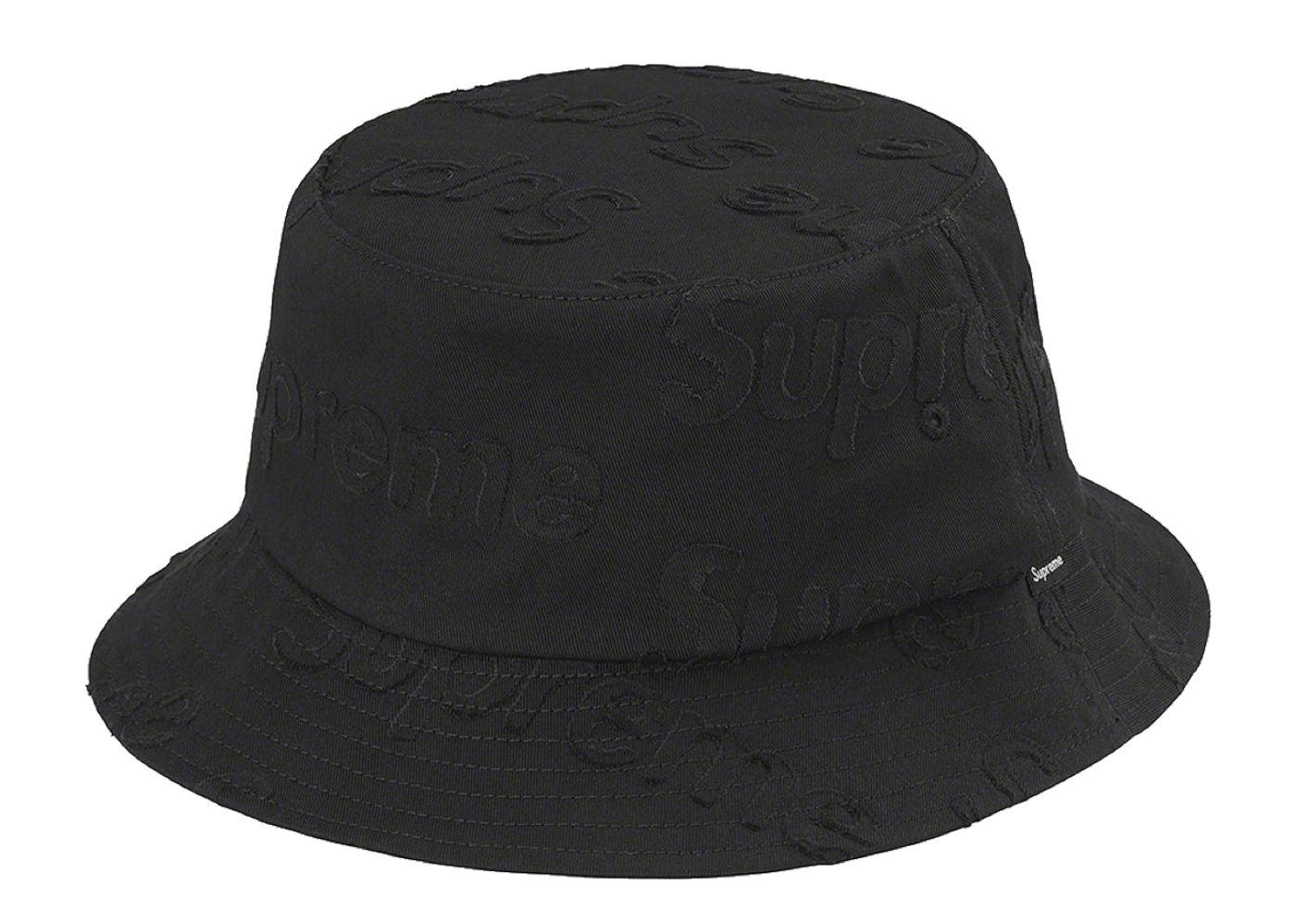 Supreme Lasered Twill Crusher Black | Kick Avenue