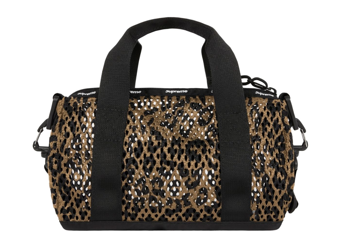 Beli Supreme Mesh Mini Duffle Bag Leopard | Kick Avenue