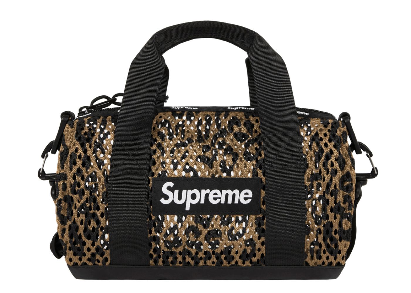 Beli Supreme Mesh Mini Duffle Bag Leopard | Kick Avenue