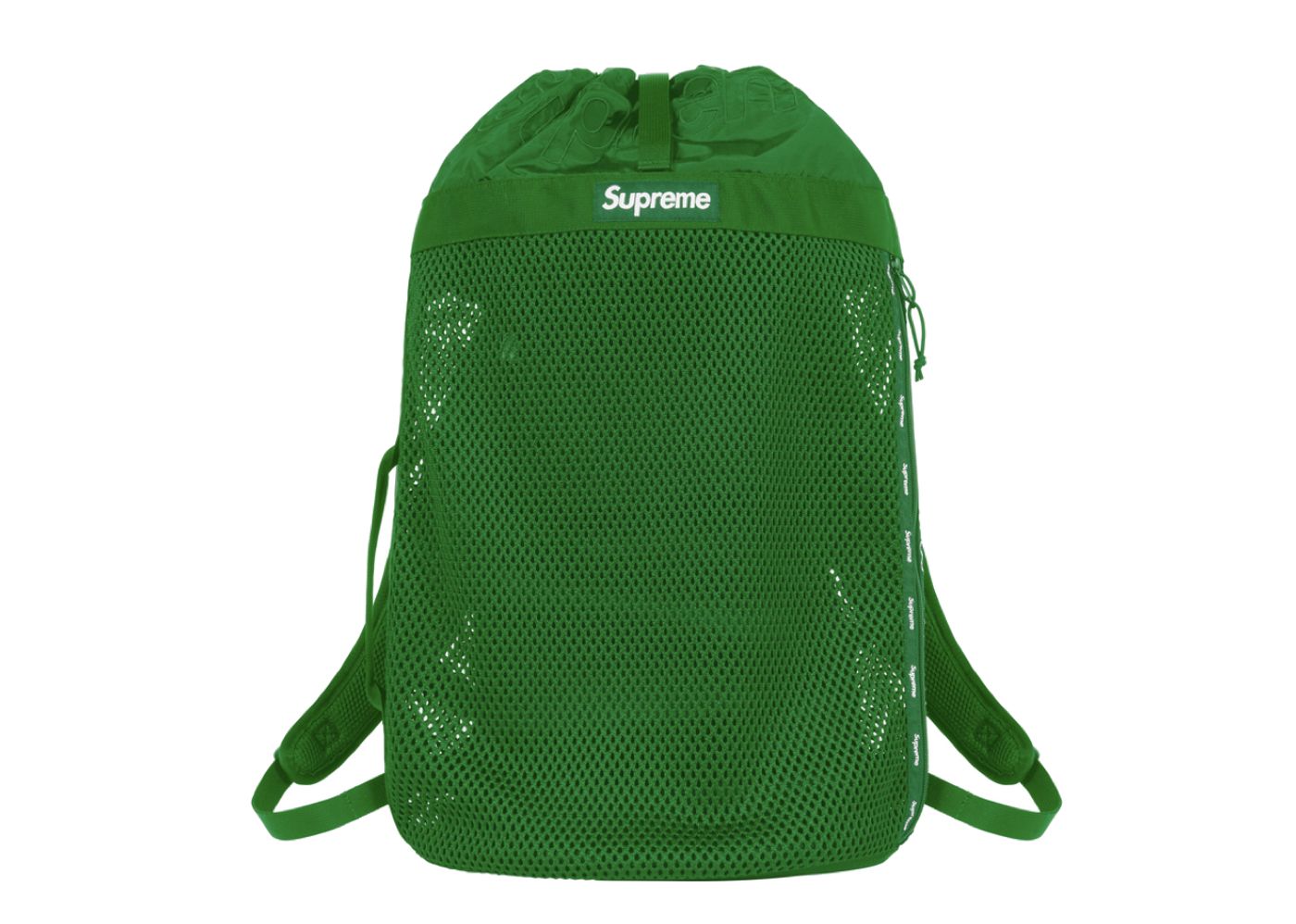 Supreme Mesh Backpack Green | Kick Avenue