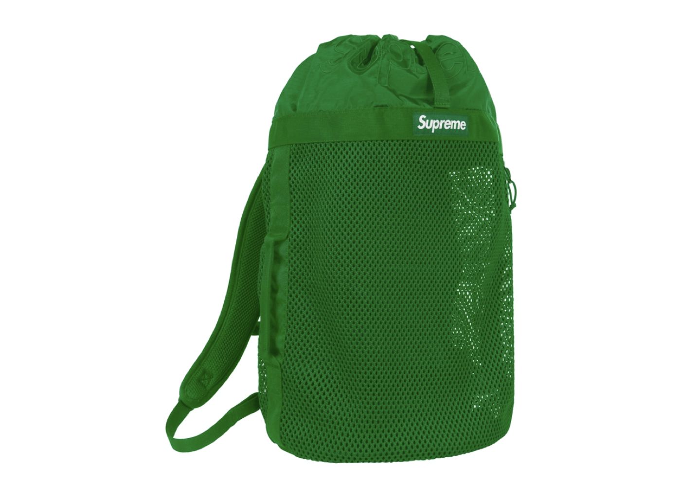 Supreme Mesh Backpack Green | Kick Avenue