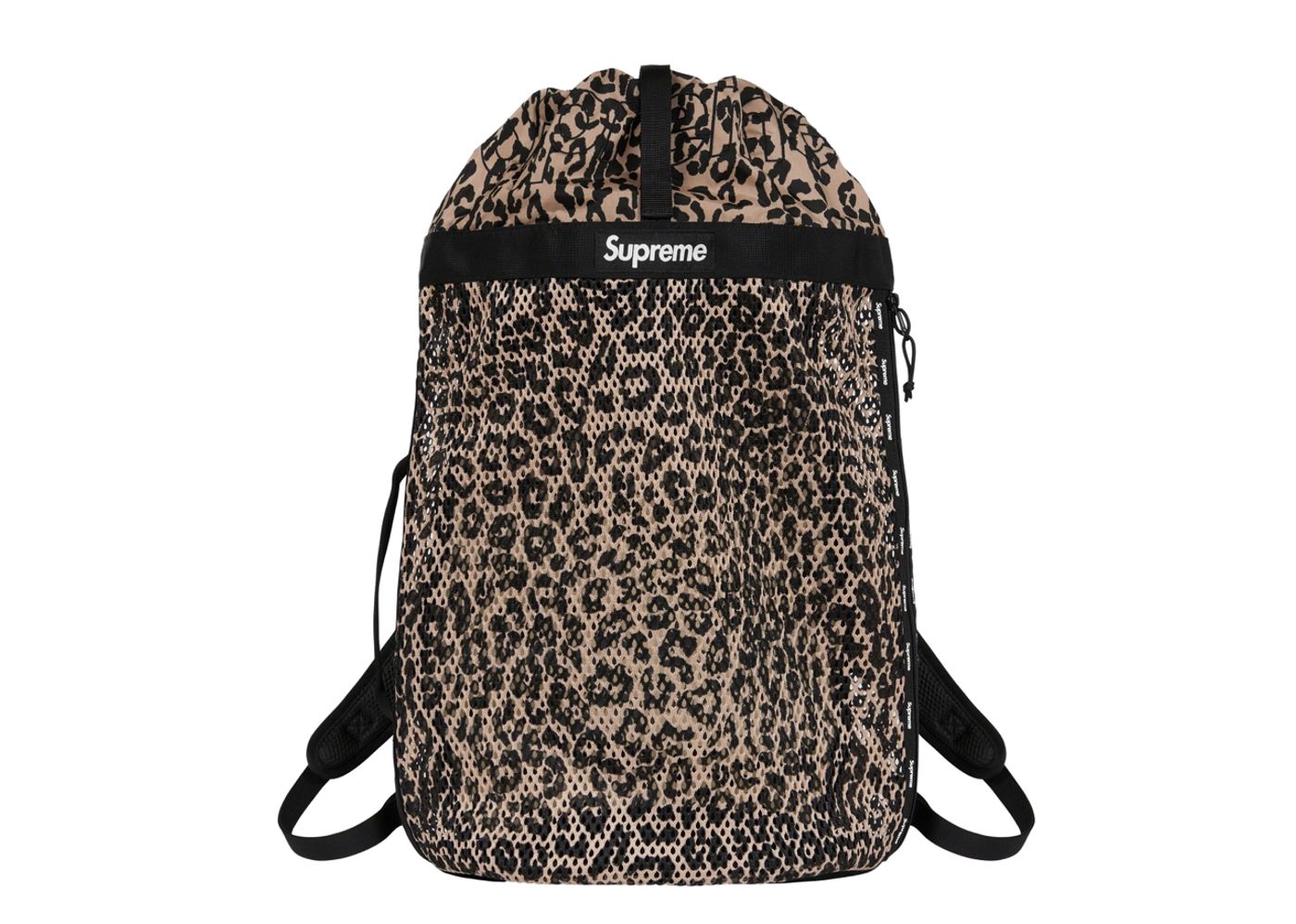 Supreme backpack outlet leopard