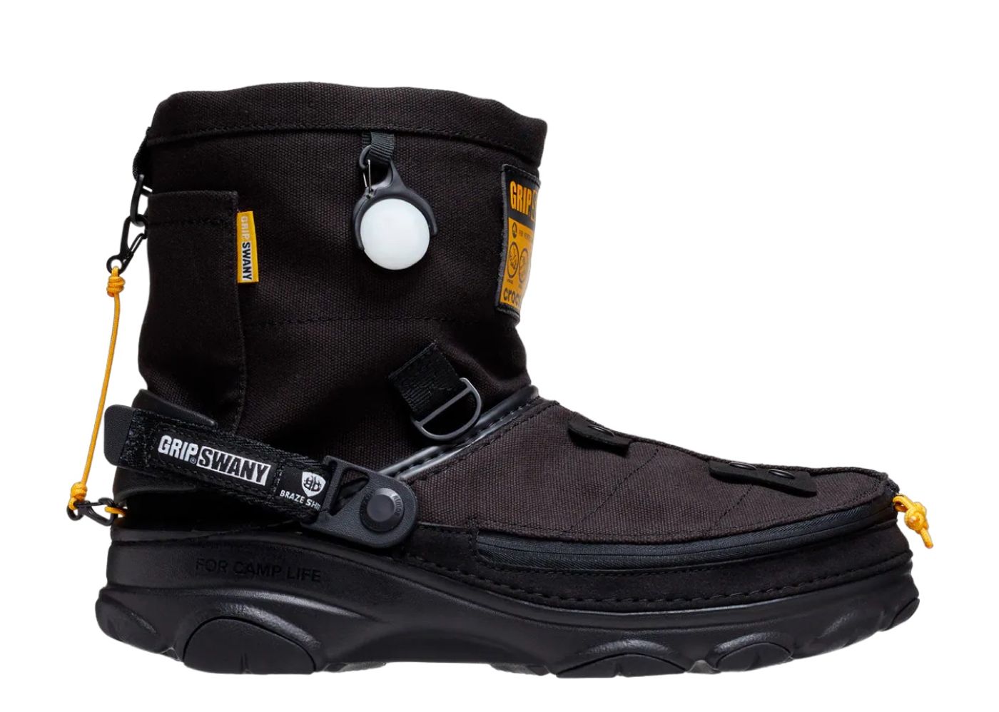 Beli Crocs Classic All Terrain Clog GRIP SWANY Atmos Black Kick