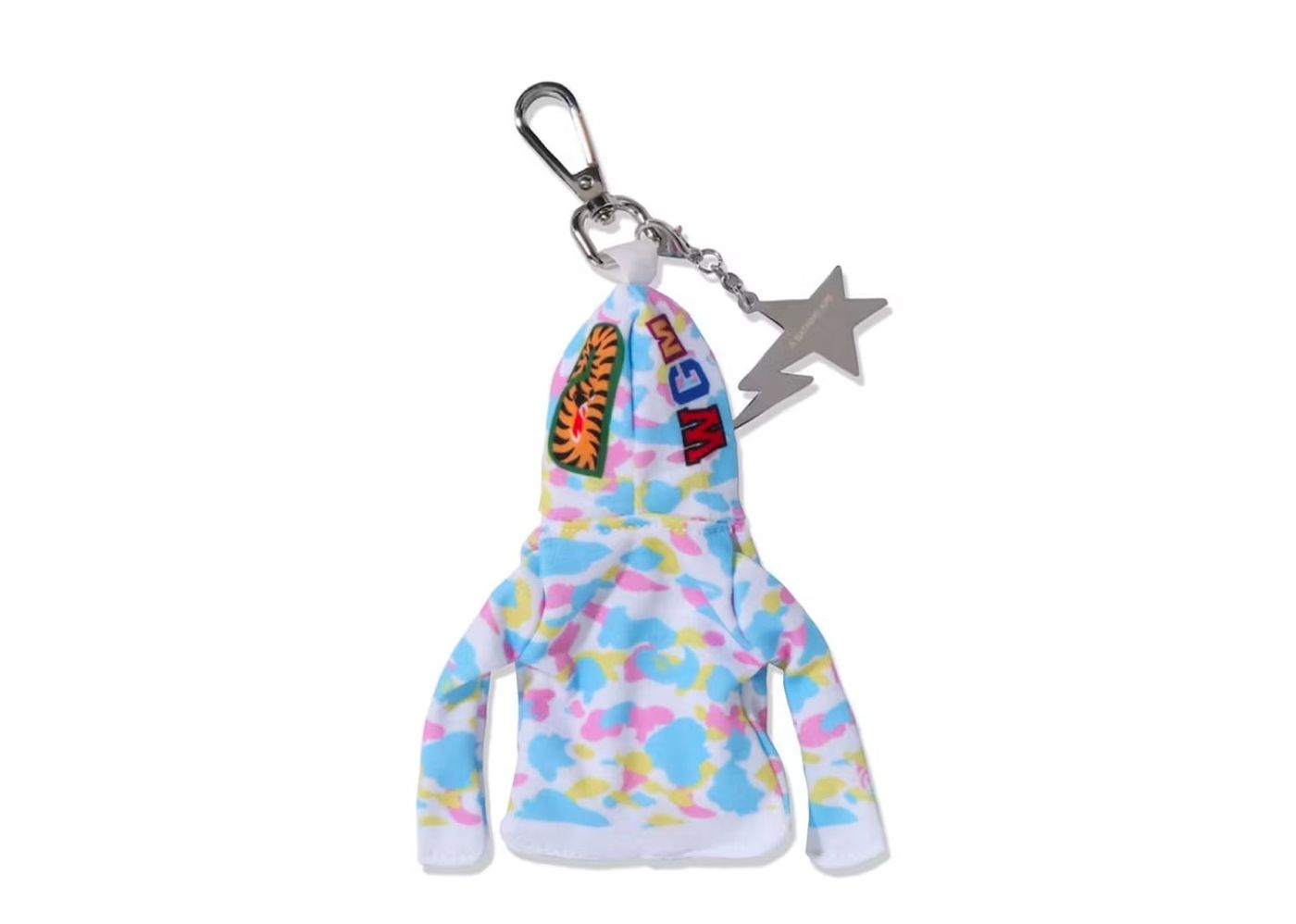 BAPE Shark Full Zip Hoodie Keychain Green