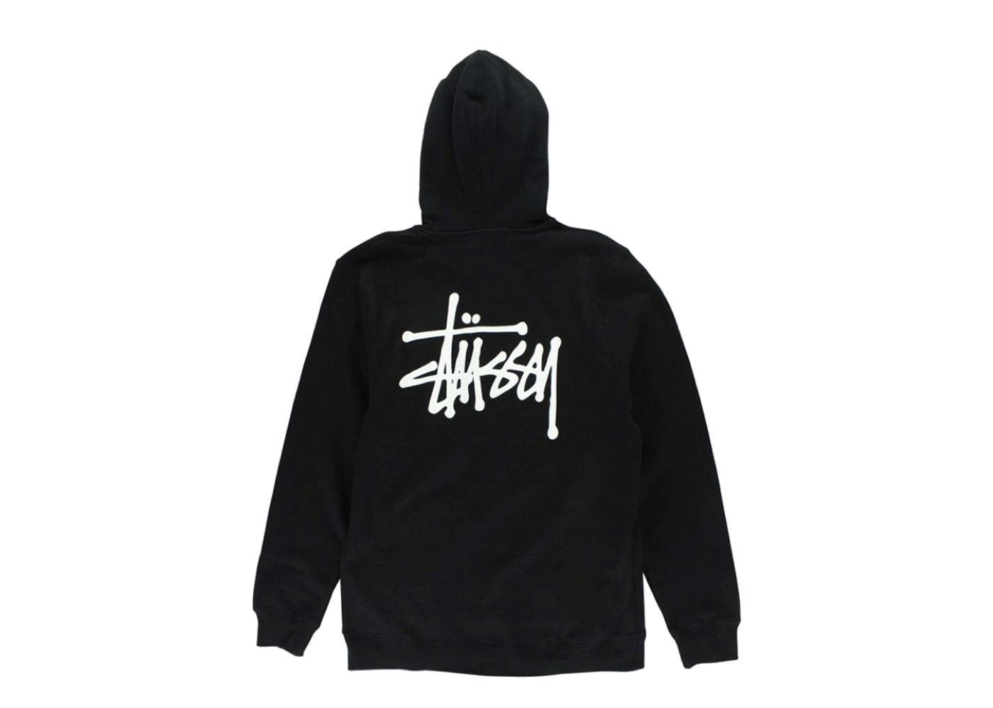 Stussy Basic Hoodie Black - black