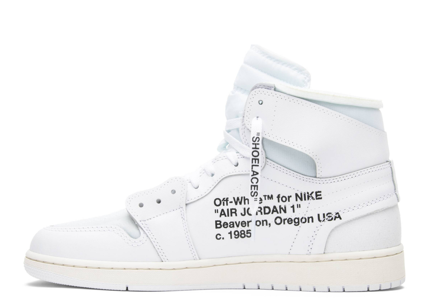 Off-White Air Jordan 1 White AQ0818-100 2018 - Sneaker Bar Detroit