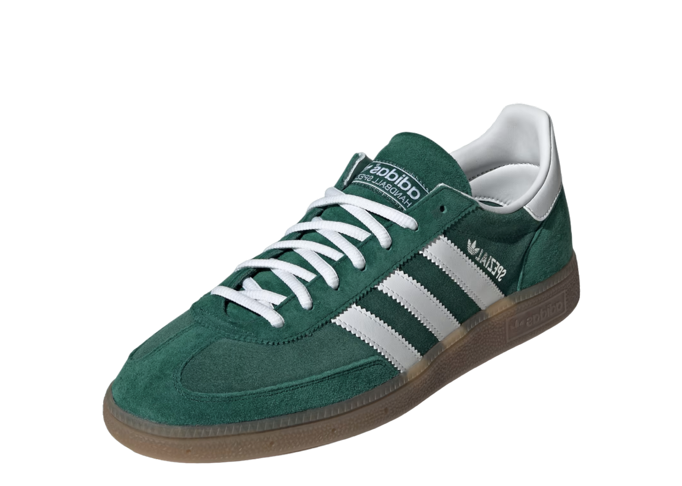 Adidas handball spezial trainers bold outlet green raw amber gum